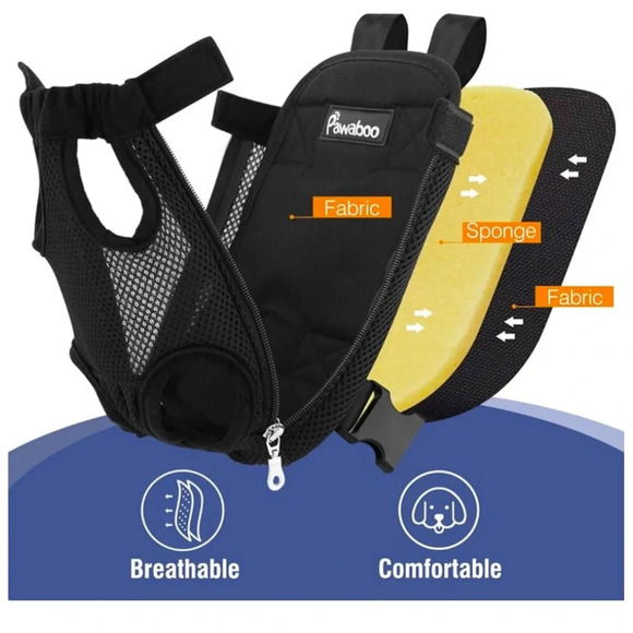 NWT Pawaboo Pet Carrier Backpack (Medium) - Picture 2 of 7